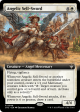 Angelic Sell-Sword (Extended Art) [Outlaws of Thunder Junction Commander] Online Sale