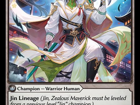 Jin, Zealous Maverick (004) [Mortal Ambition Starter Decks] on Sale