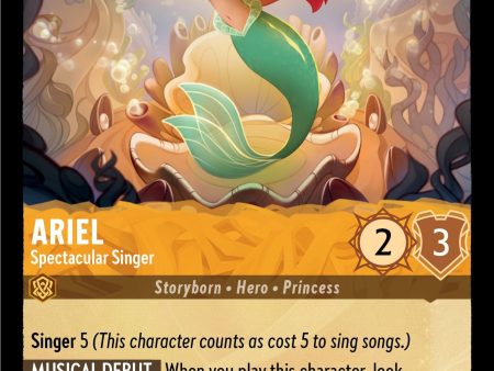 Ariel - Spectacular Singer (2 204) - The First Chapter  [Super Rare] Online Sale