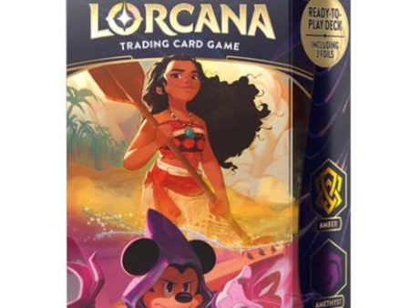 Disney Lorcana - The First Chapter - Starter Deck - Amber & Amethyst Discount