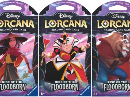 Disney Lorcana  Rise of the Floodborn  Booster Pack (Sleeved Pack) Supply