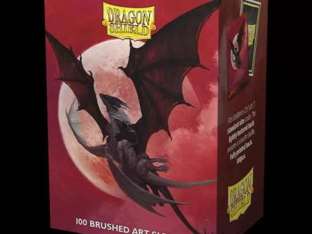 Dragon Shield - Limited Edition Brushed Art Sleeves: Valentine Dragon 2024 (100ct) Hot on Sale