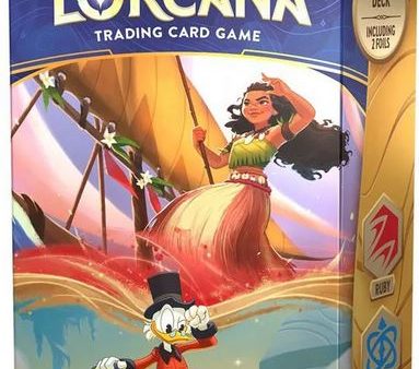 Disney Lorcana - Into the Inklands -  Starter Deck (Ruby Sapphire) Discount