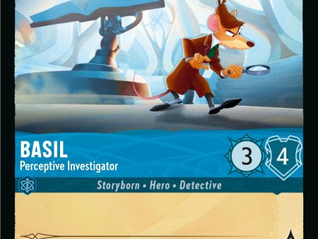 Basil - Perceptive Investigator (140 204) - Rise of the Floodborn  [Common] Cheap