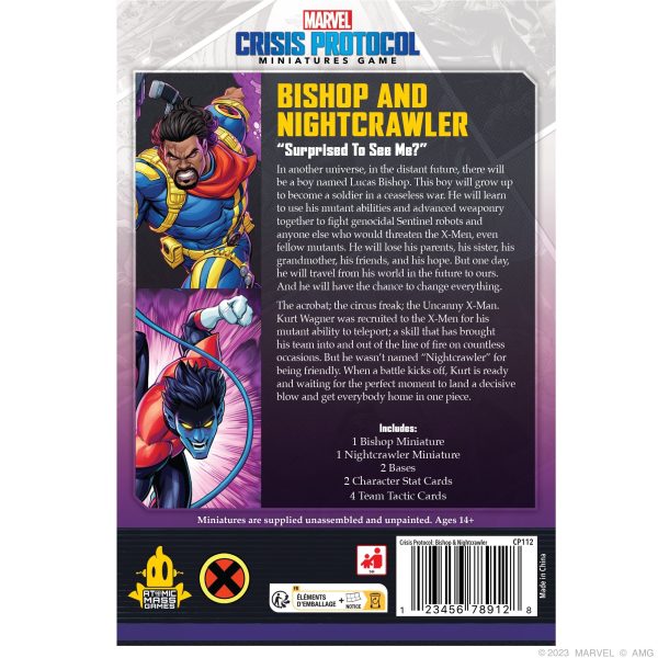 Marvel: Crisis Protocol - Bishop & Nightcrawler Fashion