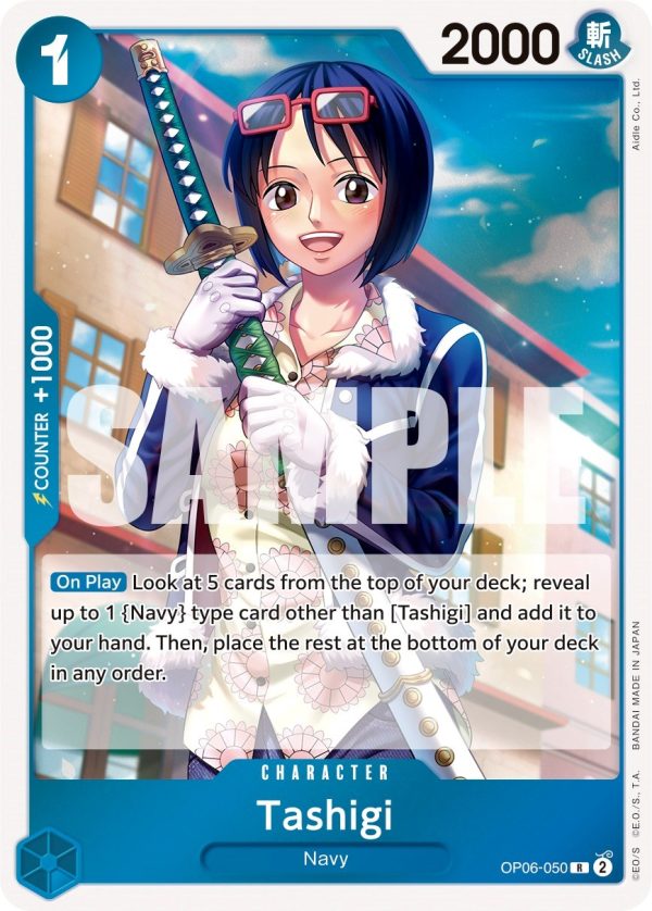 Tashigi (OP06-050) - Wings of the Captain  [Rare] Discount