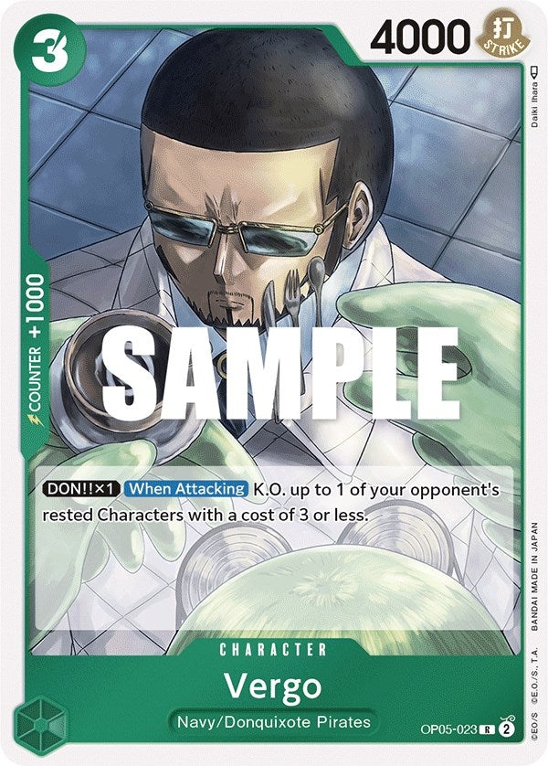 Vergo (OP05-023) - Awakening of the New Era Foil [Rare] Cheap