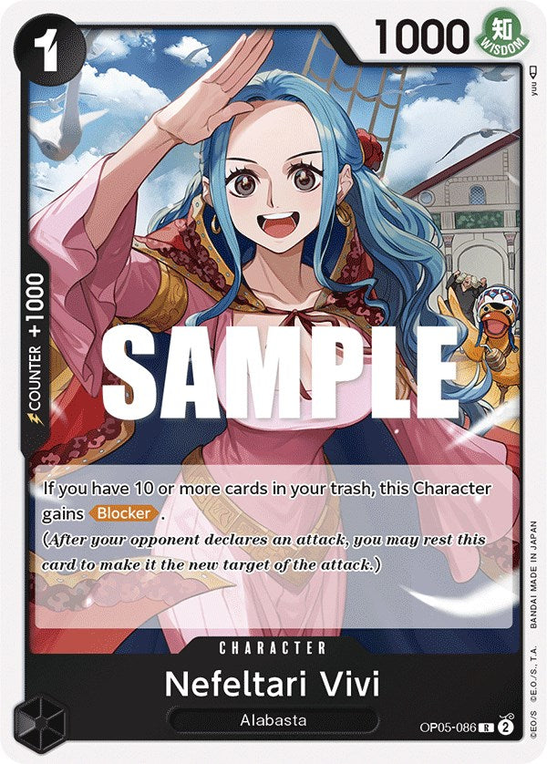 Nefeltari Vivi (OP05-086) - Awakening of the New Era Foil [Rare] on Sale