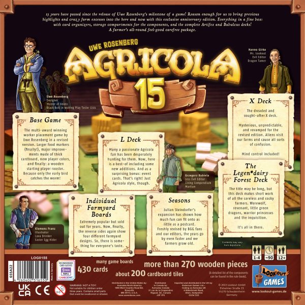 Agricola - Big Box 15th Anniversary (Empty Box) Online now