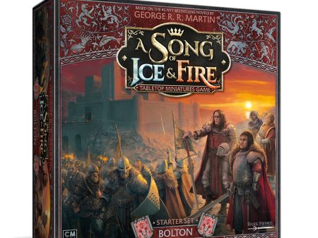 A Song of Ice and Fire: Tabletop Miniatures Game - House Bolton - Starter Set For Discount