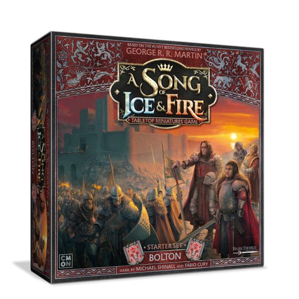 A Song of Ice and Fire: Tabletop Miniatures Game - House Bolton - Starter Set For Discount