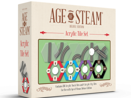 Age of Steam: Deluxe Edition – Acrylic Tile Set Online Sale