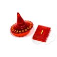 PolyHero Wizard d20 Wizard Hat and d2 Spellbook in Dragonfire on Sale