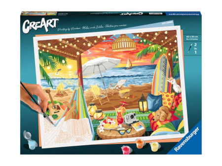 Ravensburger CreArt Paint - Cozy Cabana For Discount