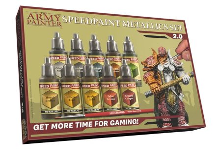 Army Painter - Speedpaint Metallics Set 2.0 Supply