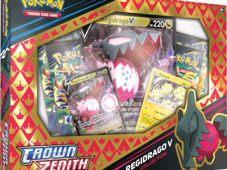 Pokemon - Crown Zenith: Collection Box - Regidrago V Sale