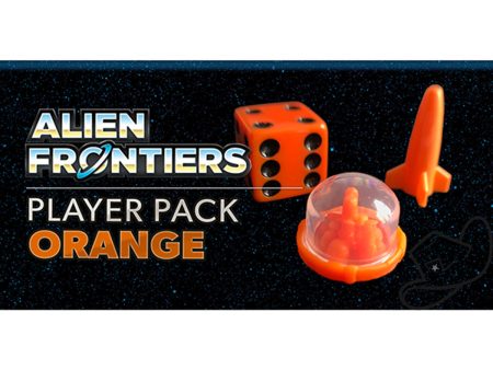 Alien Frontiers Alternate Color Player Piece Set - Orange Fashion