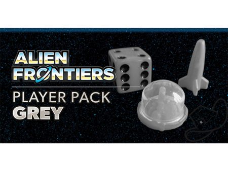 Alien Frontiers Alternate Color Player Piece Set - Grey Fashion