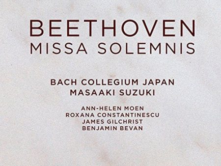 BACH COLLEGIUM JAPAN - BEETHOVEN: MISSA SOLEMNIS (CD) Online